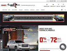 Tablet Screenshot of capitalandgmc.com